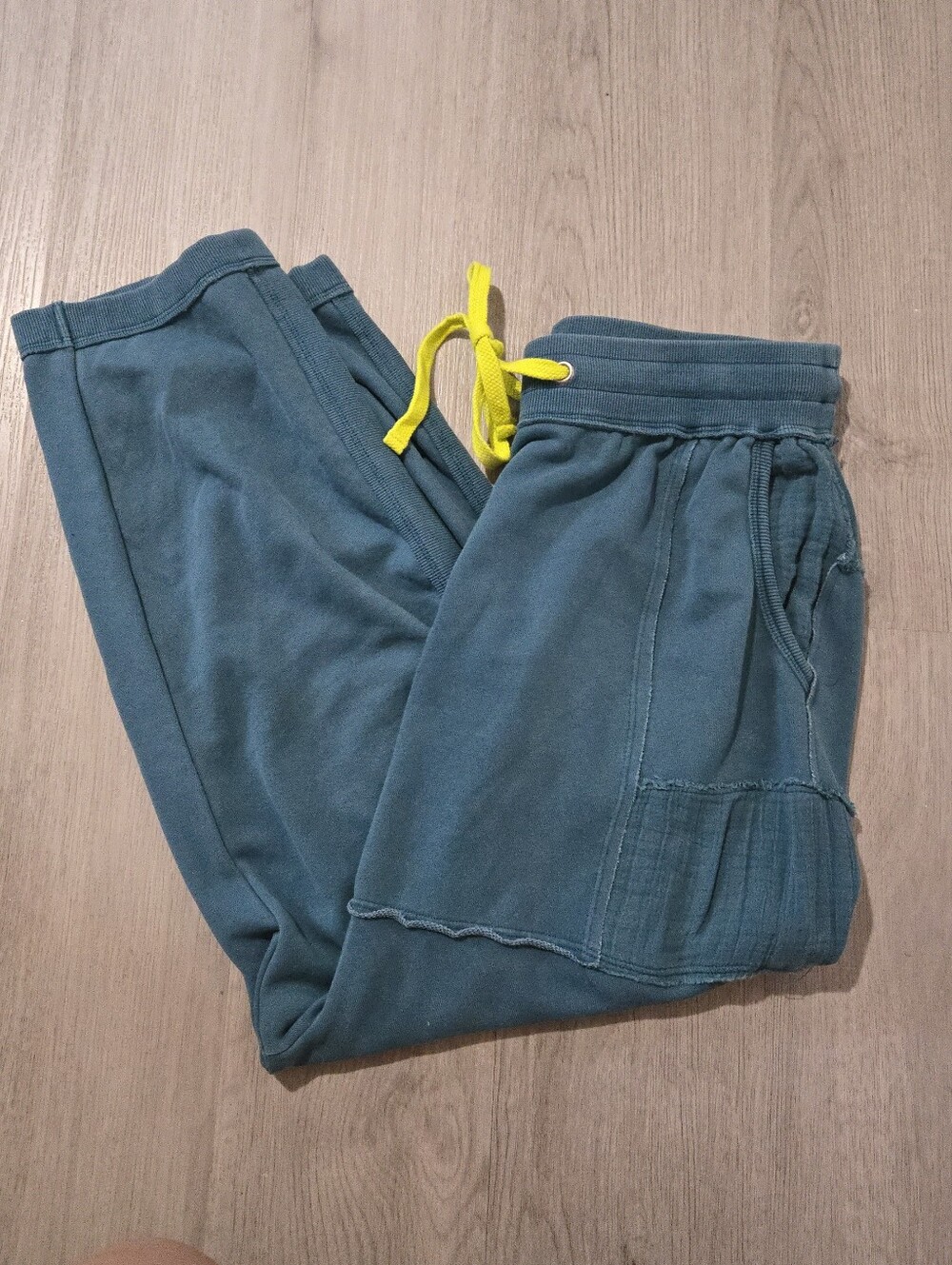 Anthropologie Daily Practice Teal Harem Jogger Pants, SIZE S